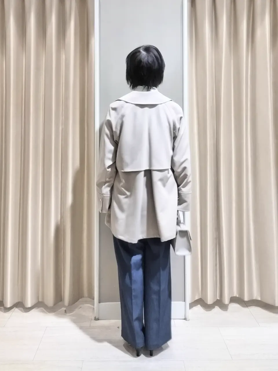 ANY SIS 岡本 コーディネート画像