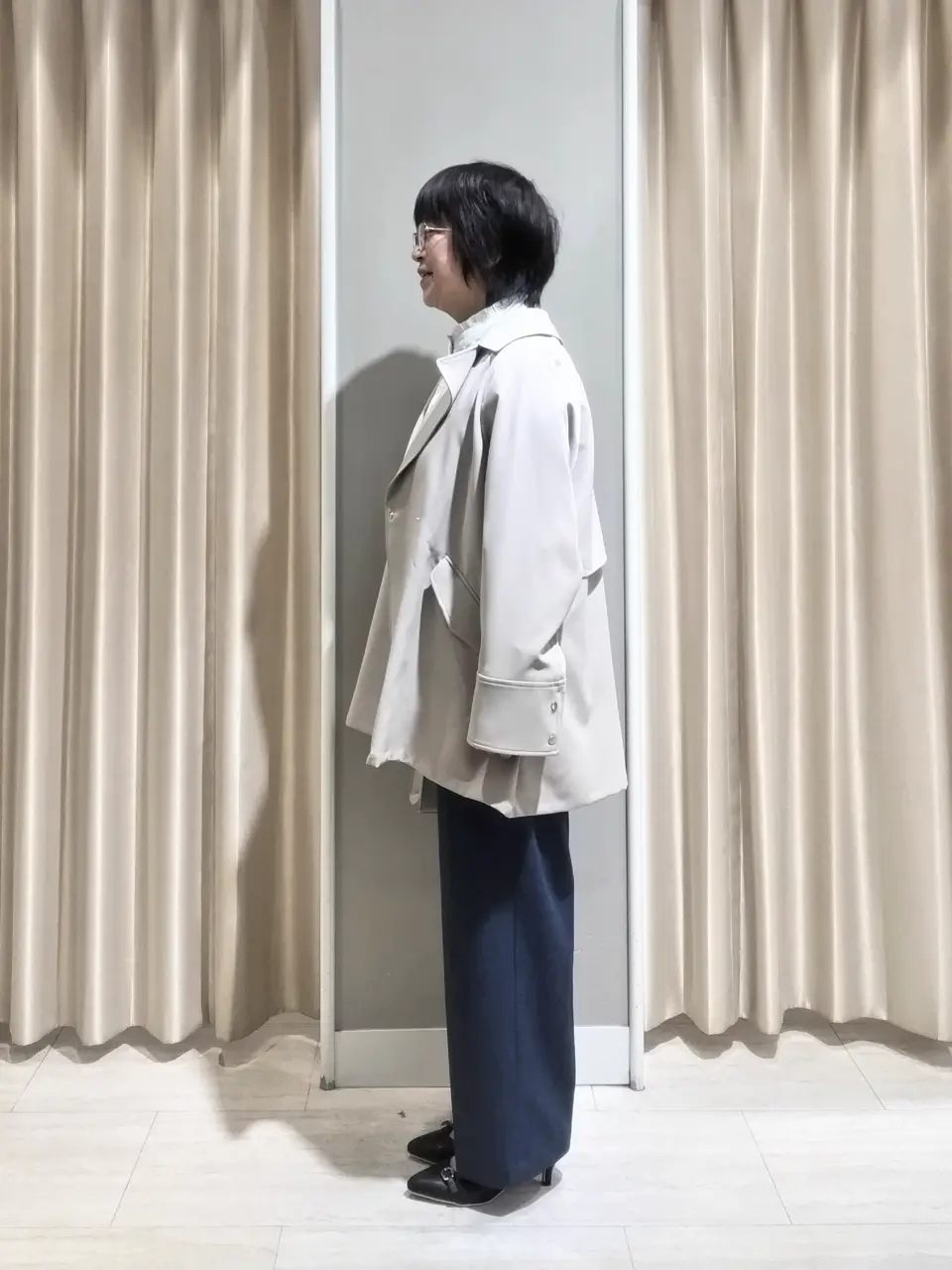 ANY SIS 岡本 コーディネート画像