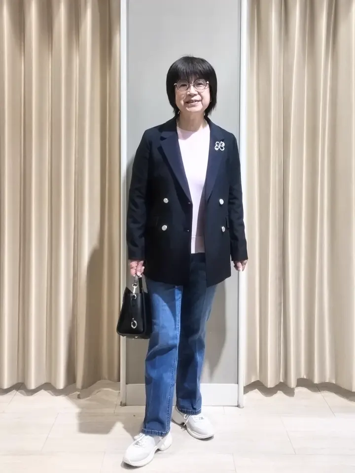 ANY SIS 岡本 コーディネート画像