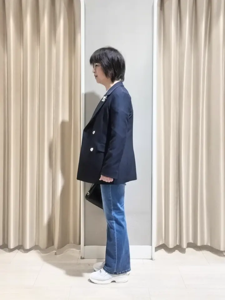 ANY SIS 岡本 コーディネート画像