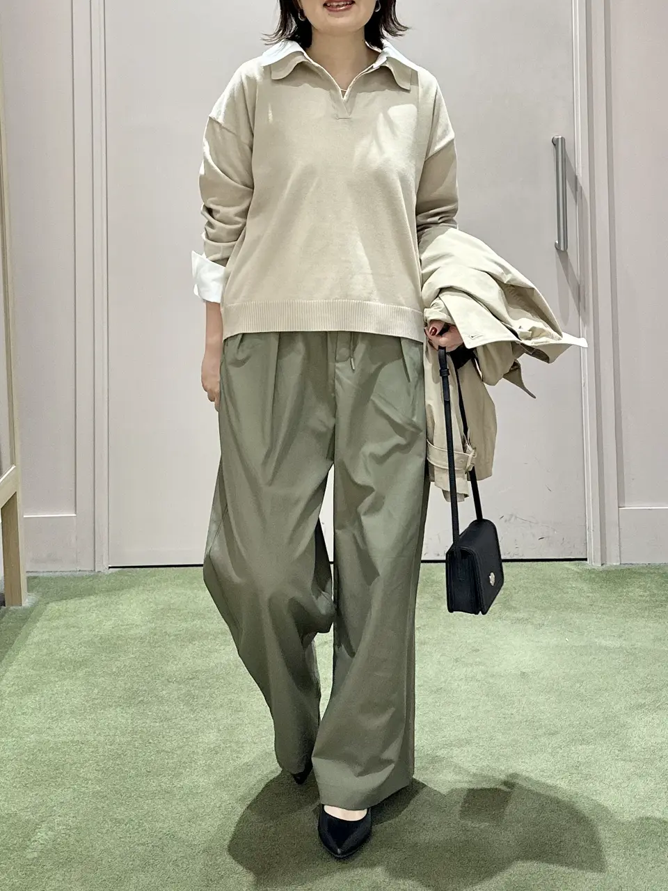 ONWARD CROSSET SELECT フジコ コーディネート画像