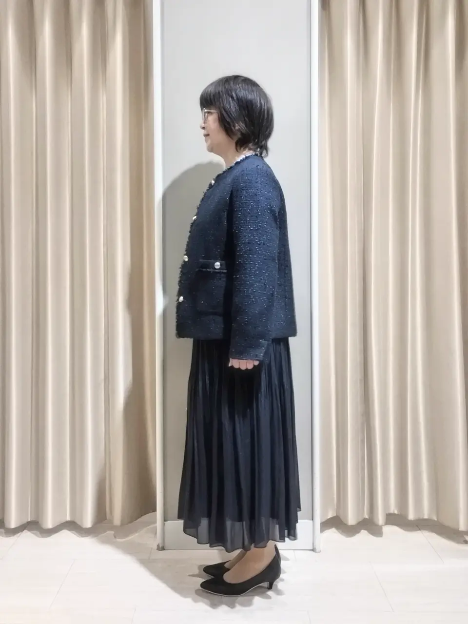 ANY SIS 岡本 コーディネート画像