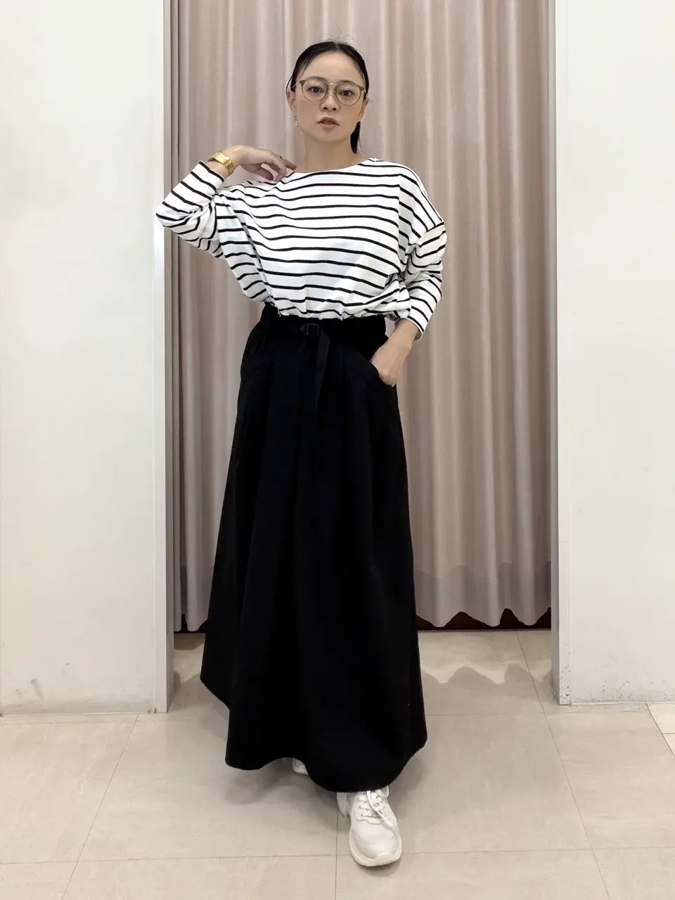 ANY ナラ コーディネート画像