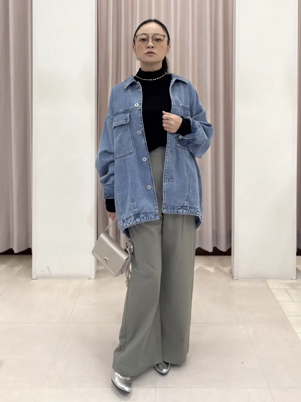 ANY ナラ コーディネート画像