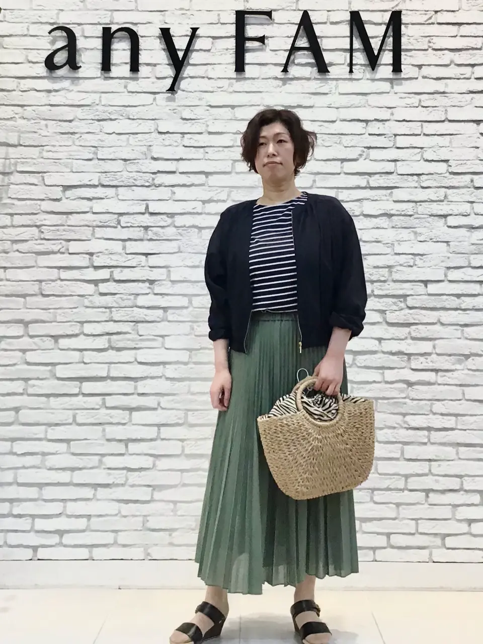  スタッフ コーディネート画像