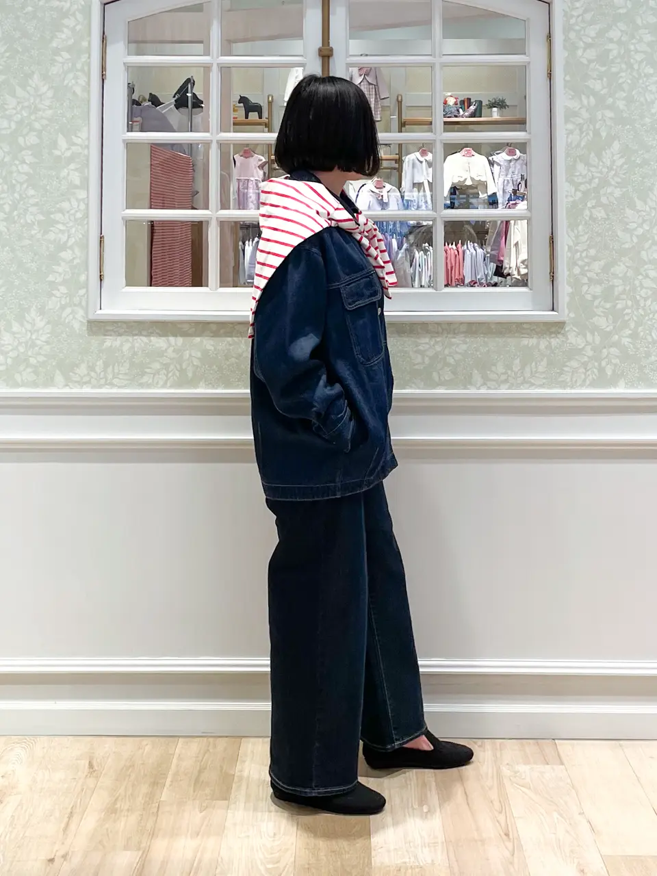 ONWARD CROSSET SELECT MIKA コーディネート画像