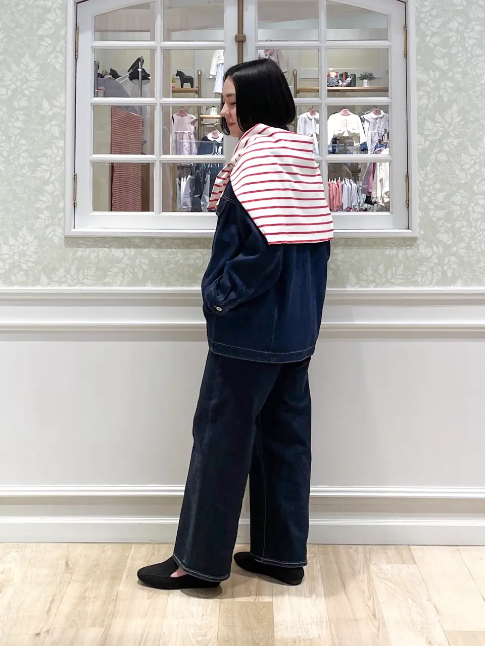 ONWARD CROSSET SELECT MIKA コーディネート画像