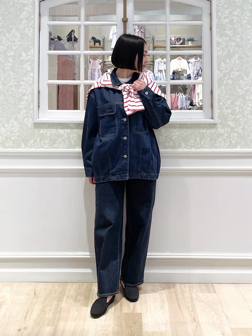 ONWARD CROSSET SELECT MIKA コーディネート画像