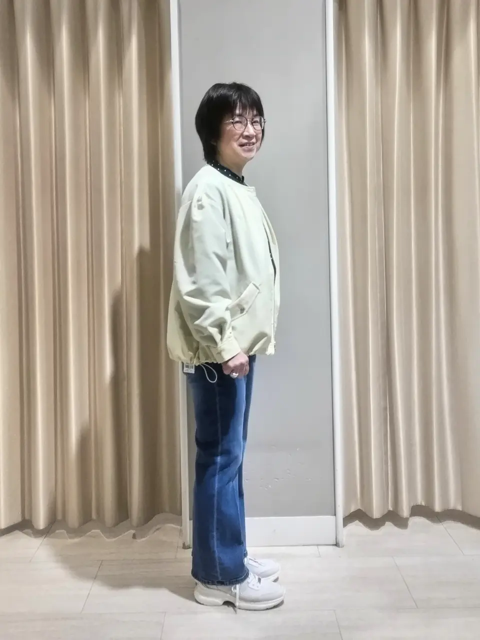 ANY SIS 岡本 コーディネート画像