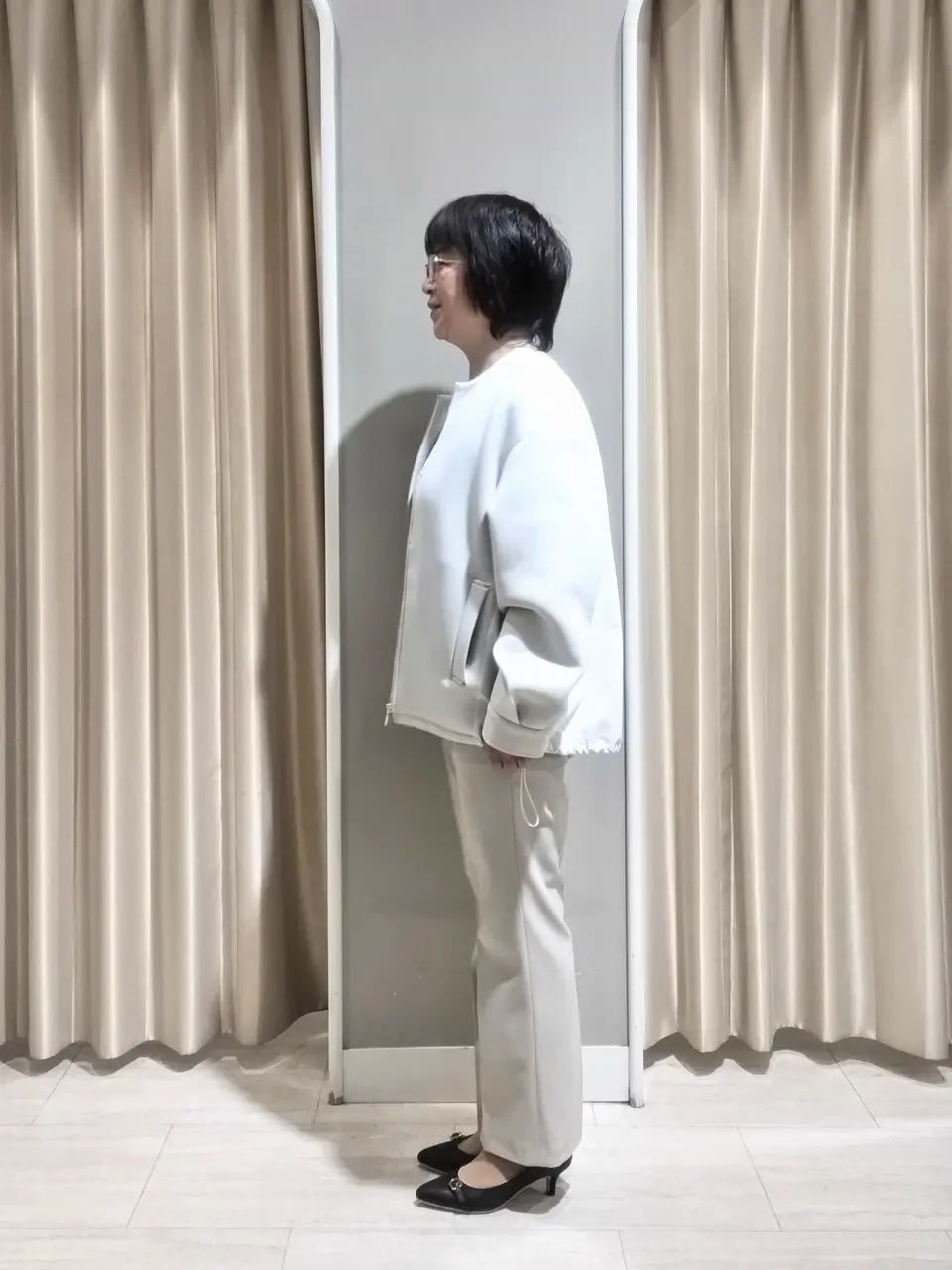 ANY SIS 岡本 コーディネート画像