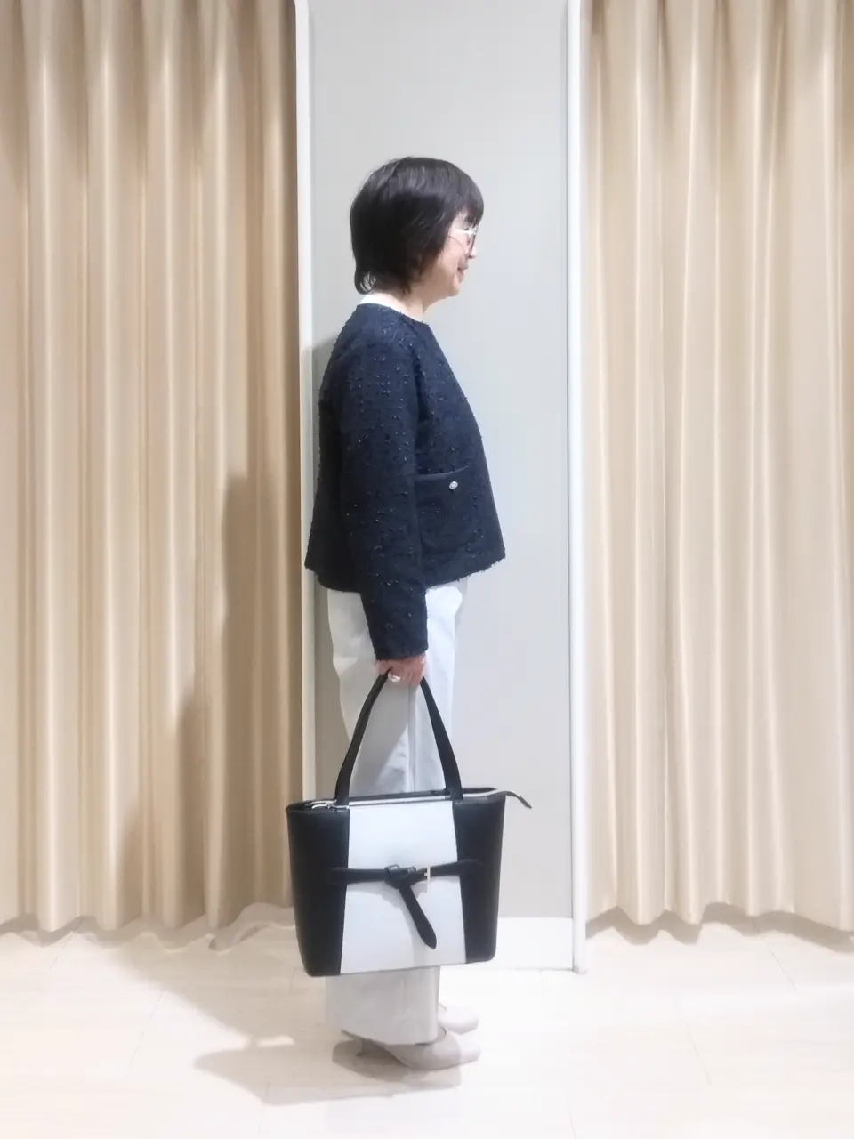 ANY SIS 岡本 コーディネート画像