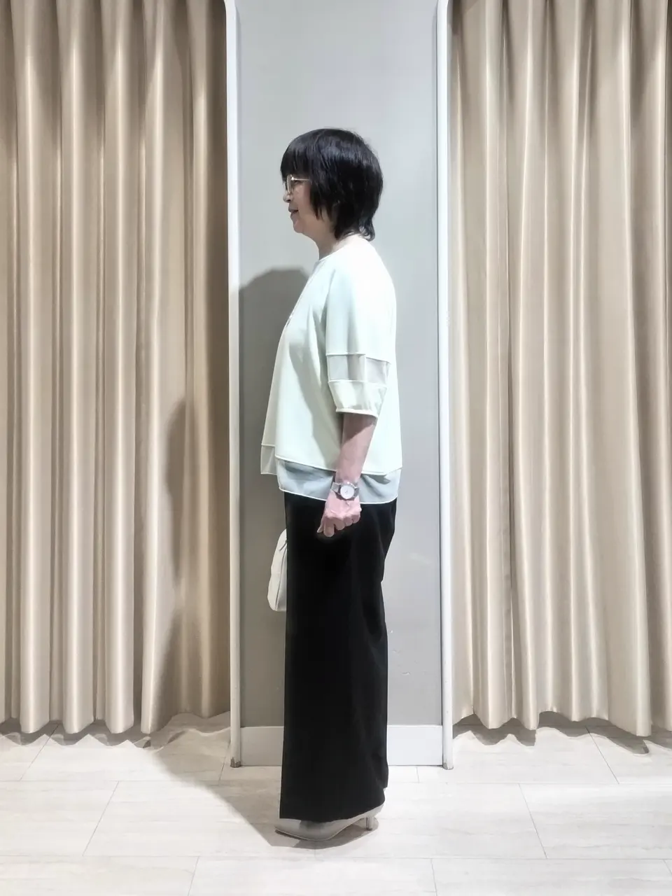 ANY SIS 岡本 コーディネート画像