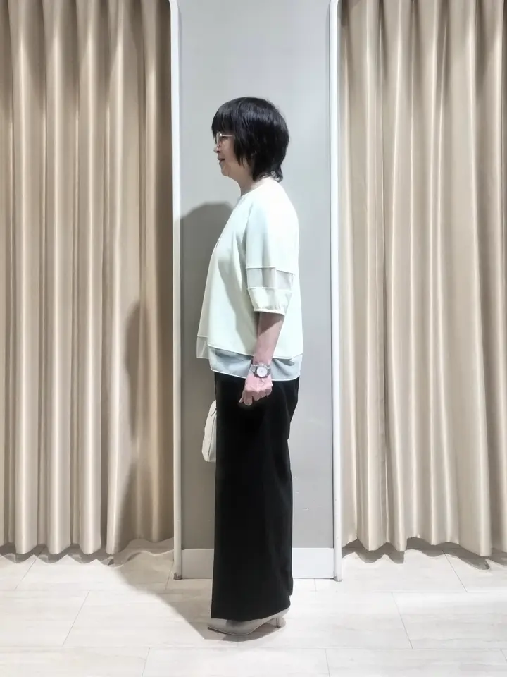 ANY SIS 岡本 コーディネート画像