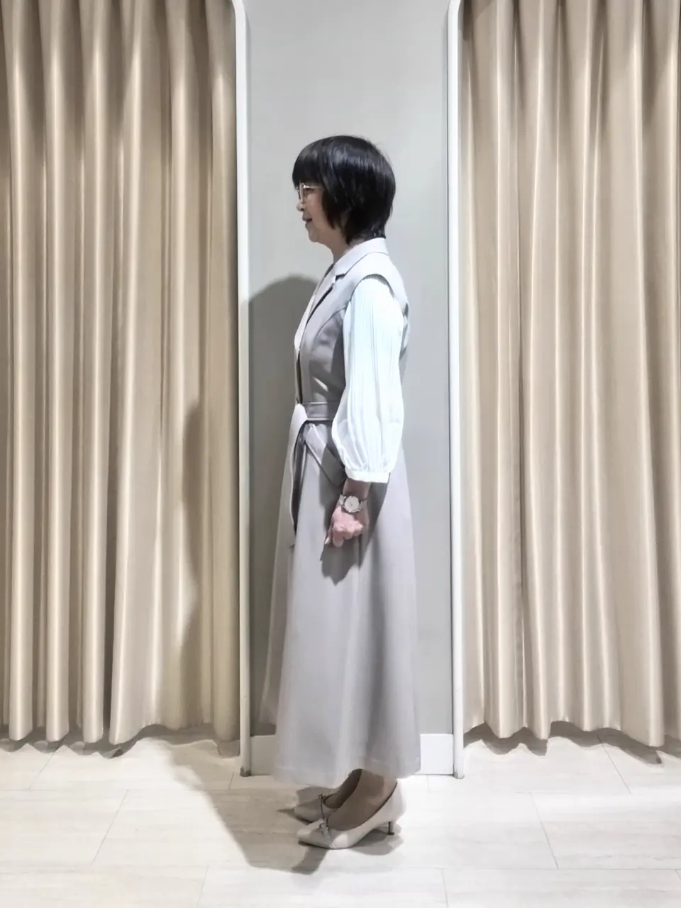 ANY SIS 岡本 コーディネート画像