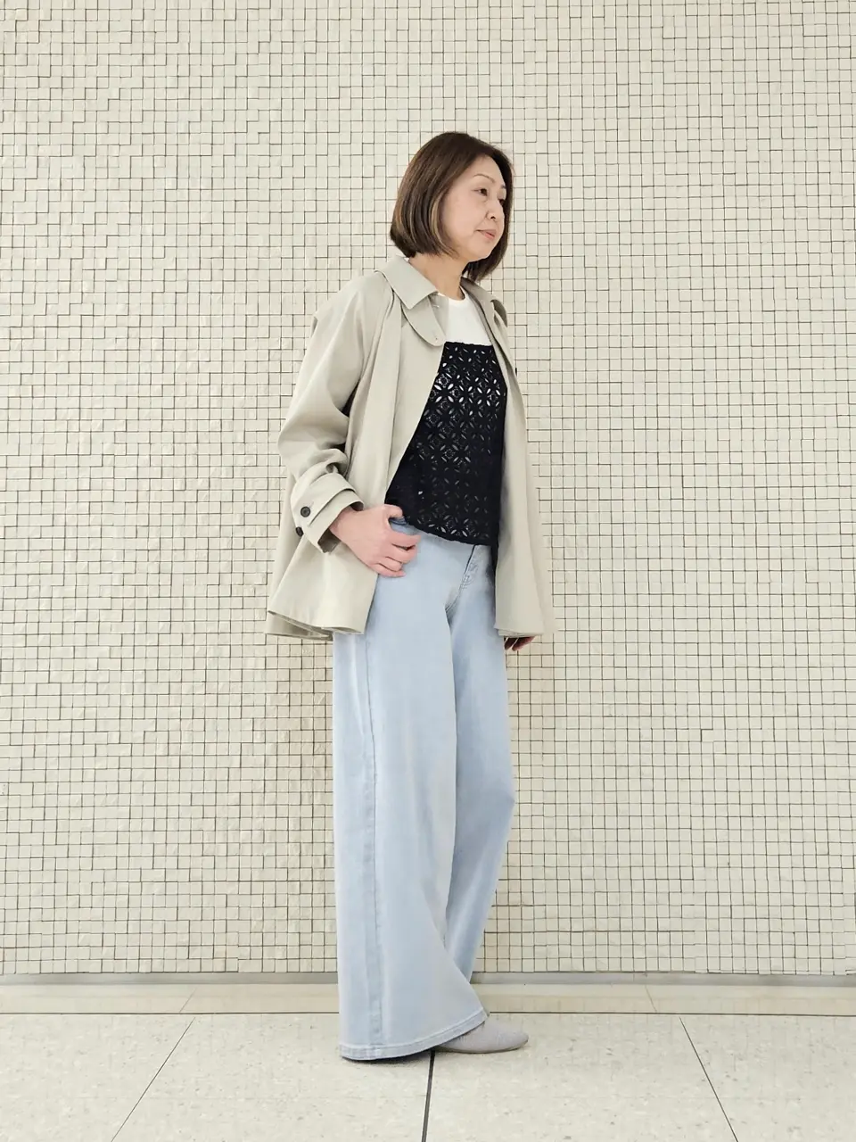 UNFILO 薬師寺 コーディネート画像