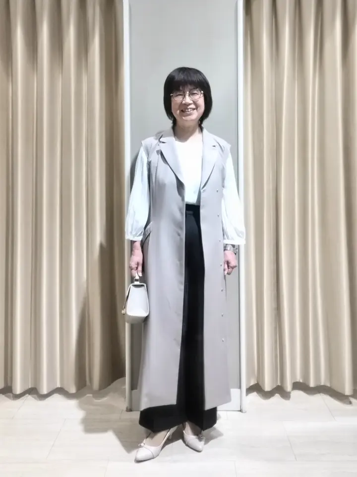 ANY SIS 岡本 コーディネート画像