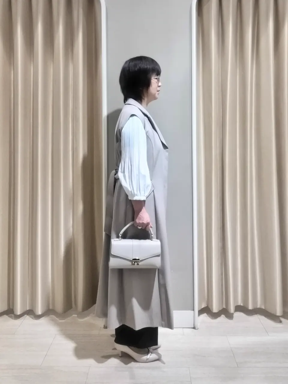 ANY SIS 岡本 コーディネート画像