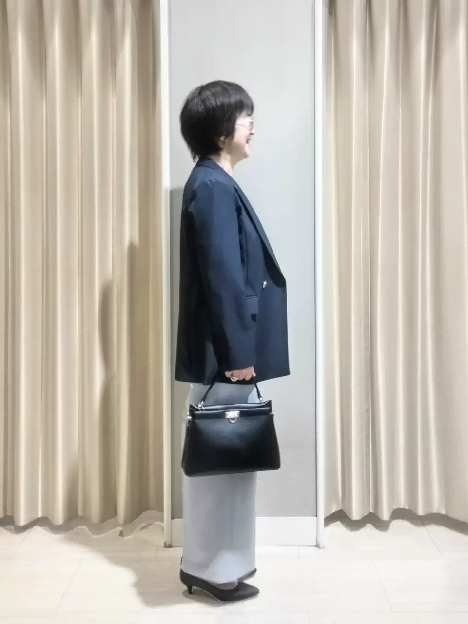 ANY SIS 岡本 コーディネート画像