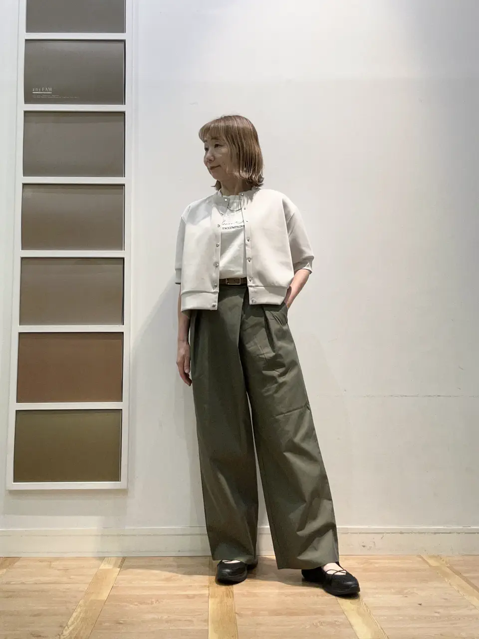  スタッフ コーディネート画像