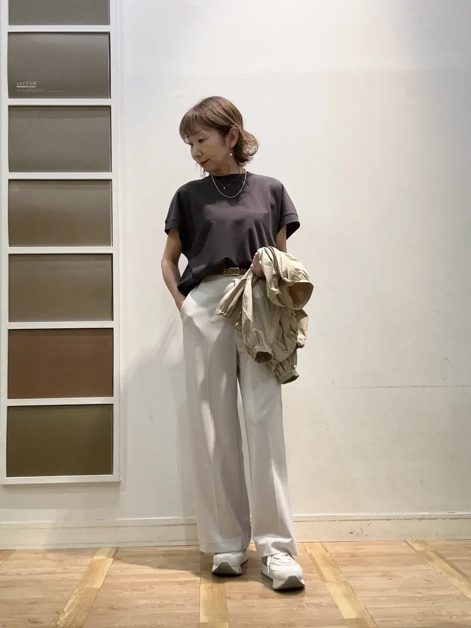  スタッフ コーディネート画像