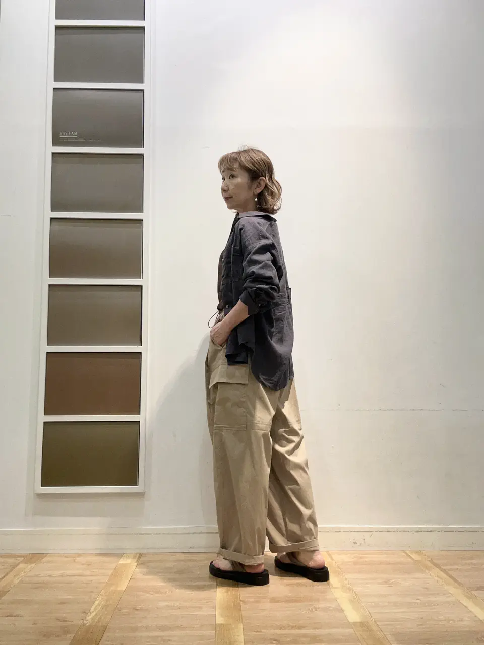 UNFILO スタッフ コーディネート画像