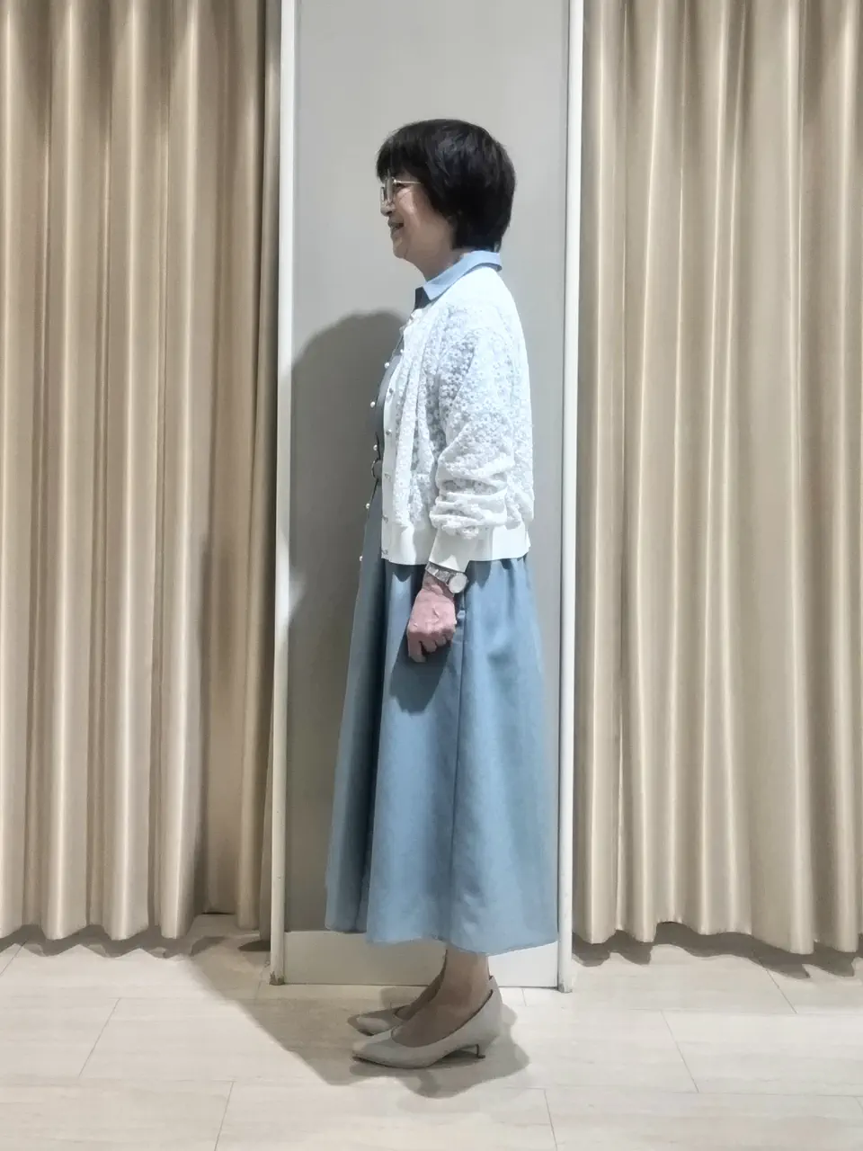 ANY SIS 岡本 コーディネート画像