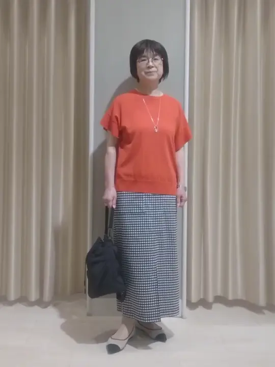 ANY SIS 岡本 コーディネート画像