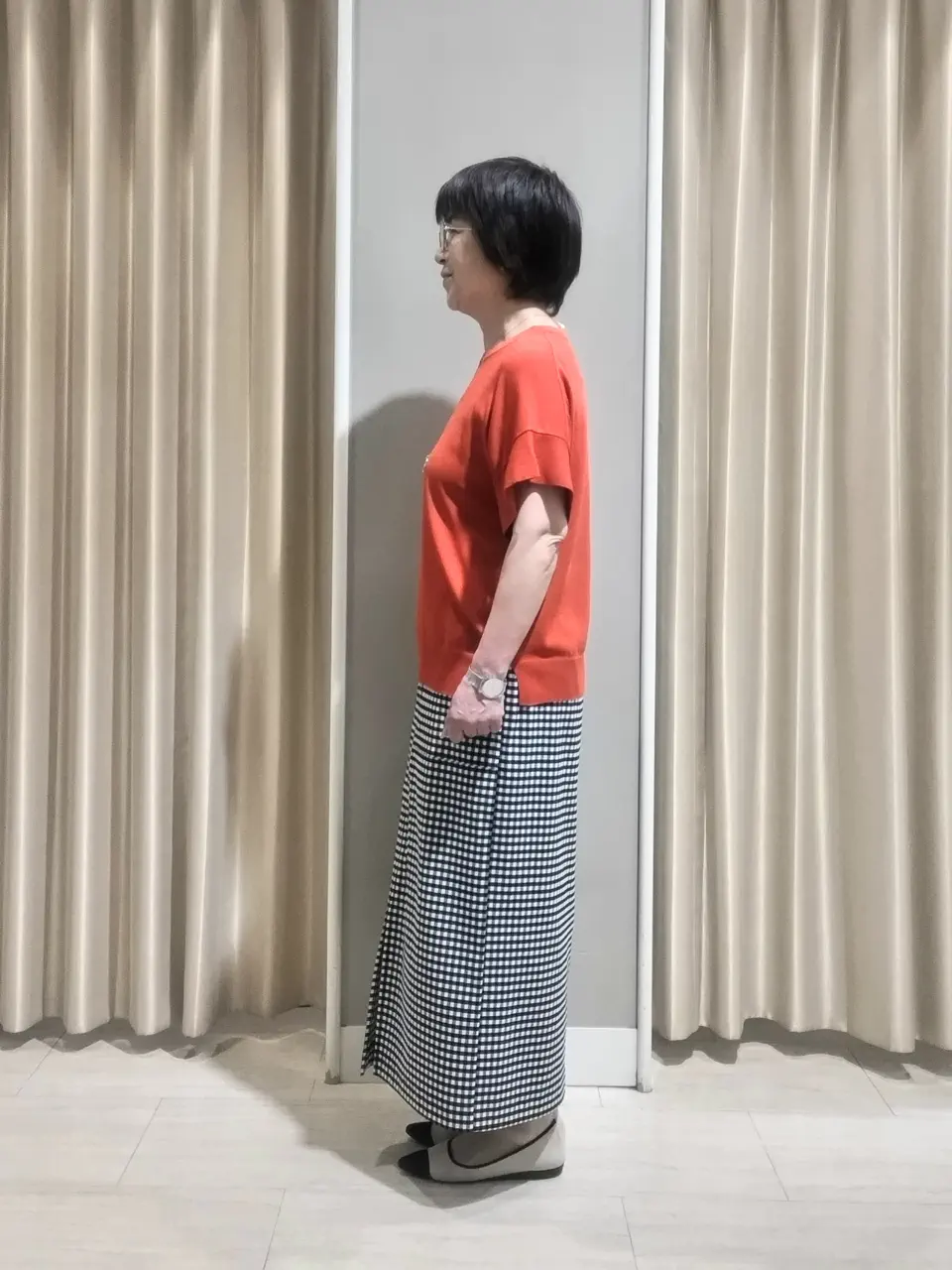 ANY SIS 岡本 コーディネート画像