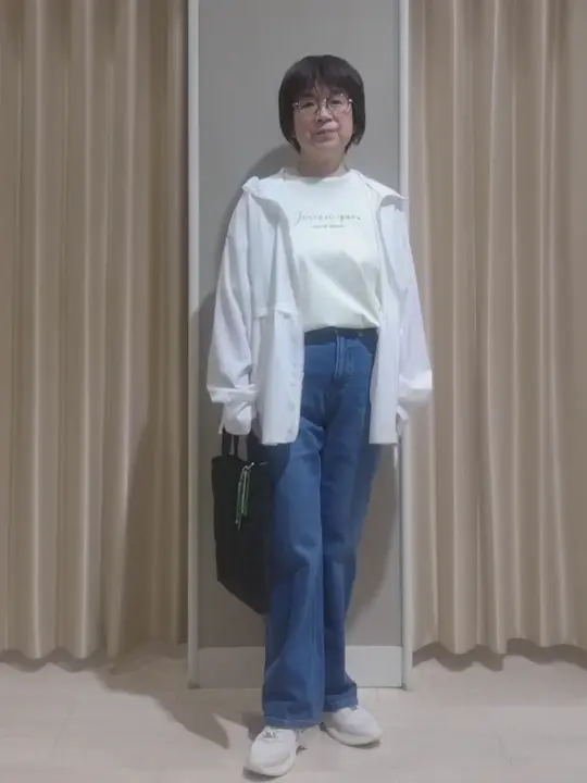 ANY SIS 岡本 コーディネート画像