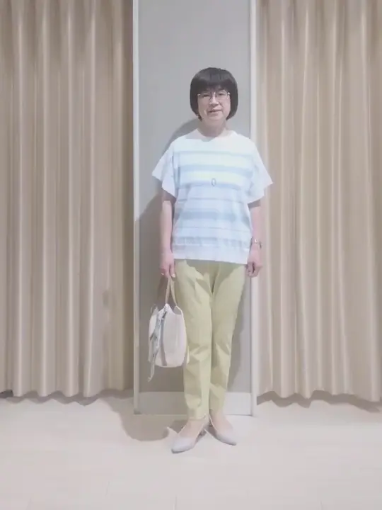 ANY SIS 岡本 コーディネート画像