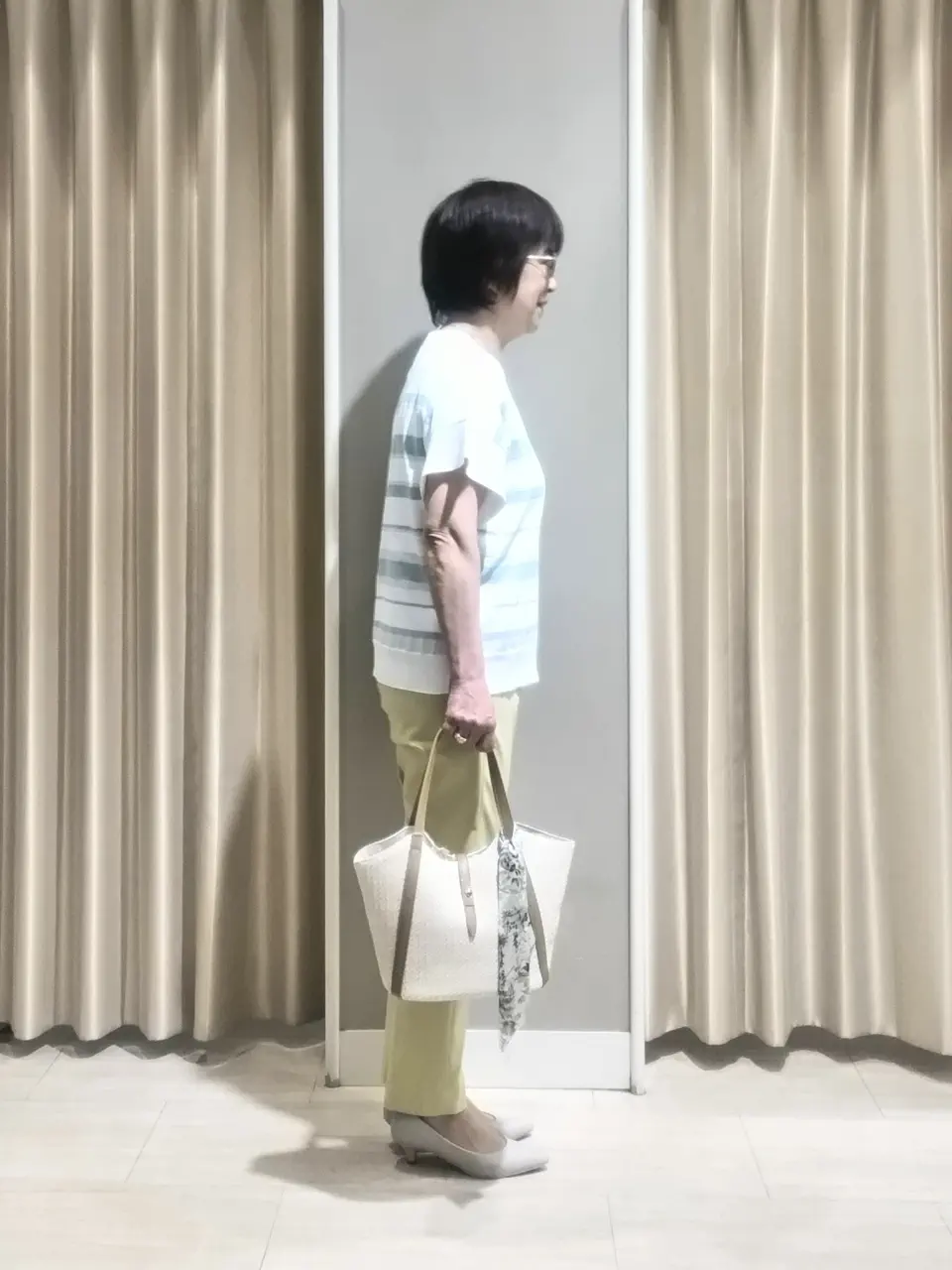 ANY SIS 岡本 コーディネート画像