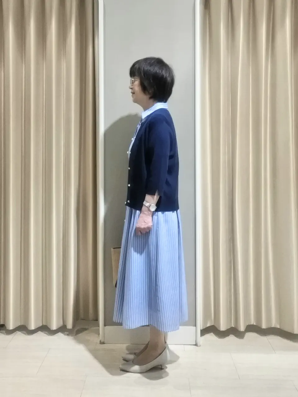 ANY SIS 岡本 コーディネート画像