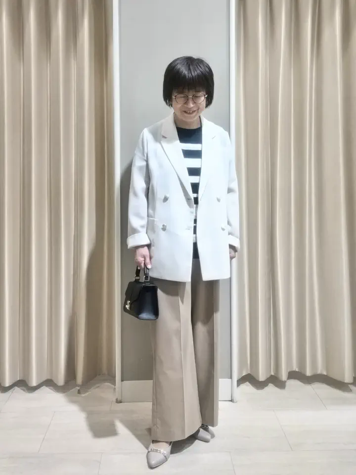 ANY SIS 岡本 コーディネート画像