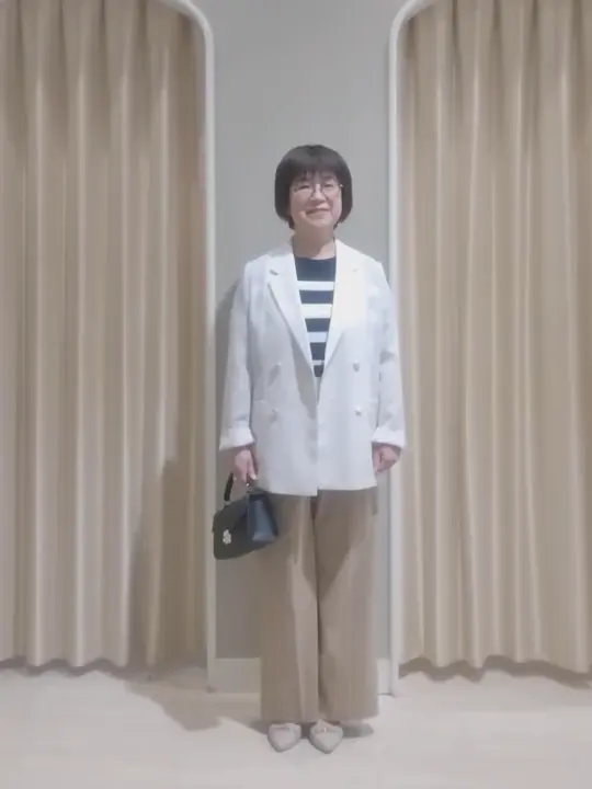 ANY SIS 岡本 コーディネート画像