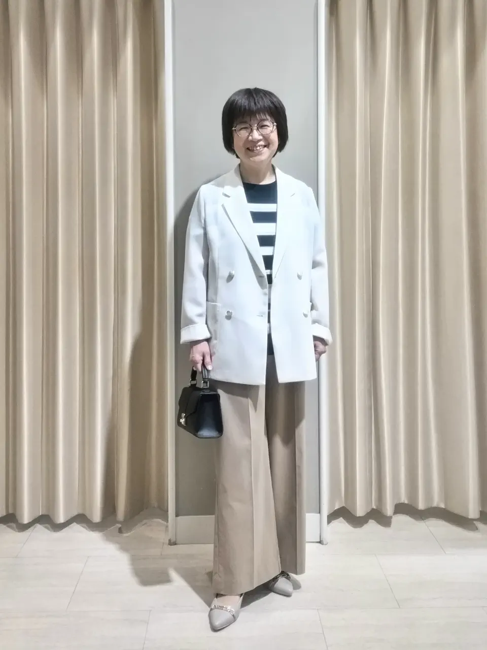 ANY SIS 岡本 コーディネート画像