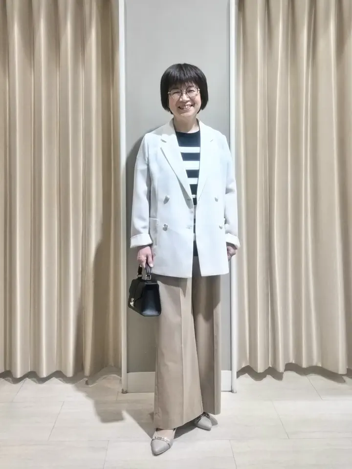ANY SIS 岡本 コーディネート画像