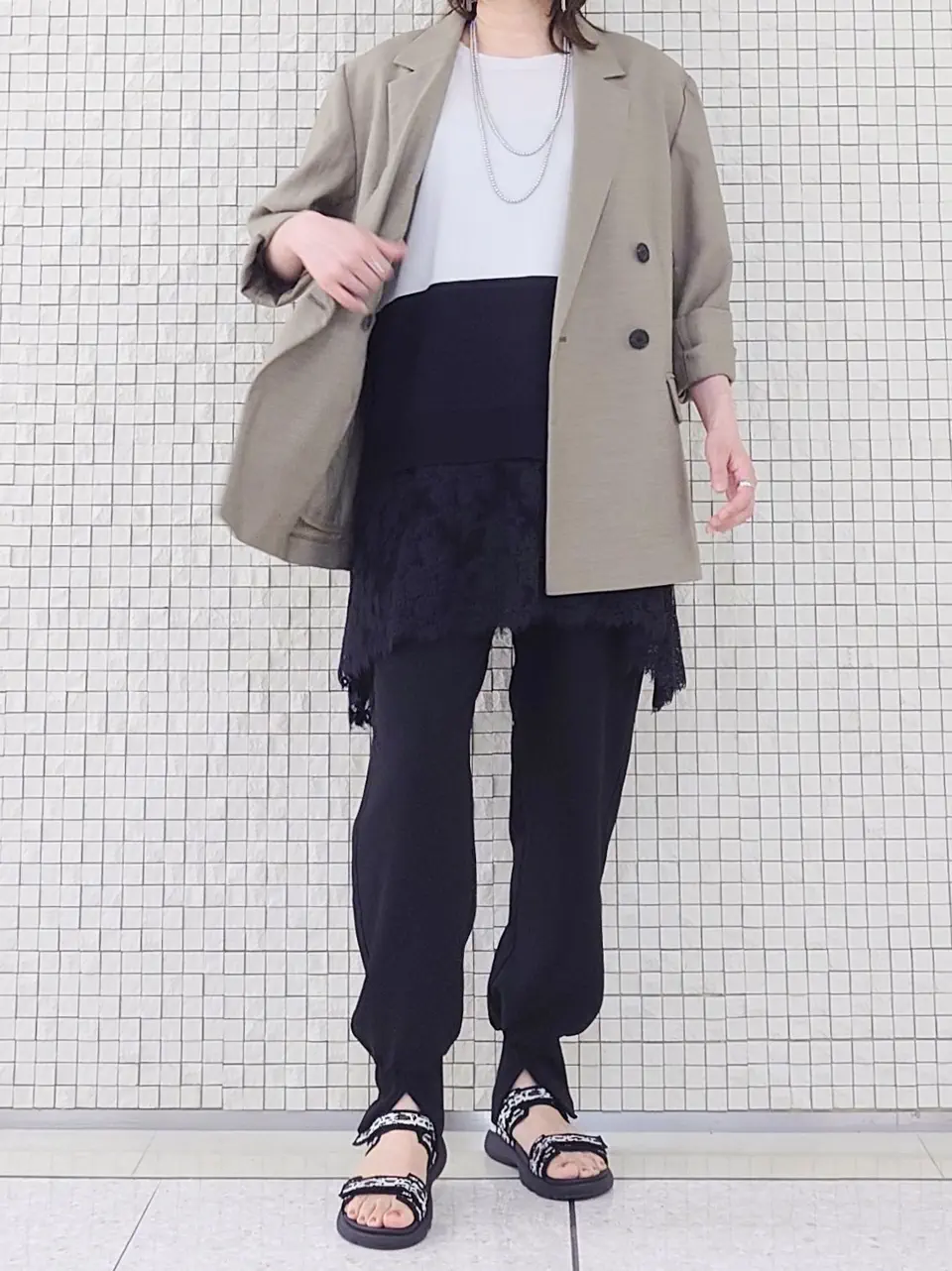 UNFILO 八坂 コーディネート画像
