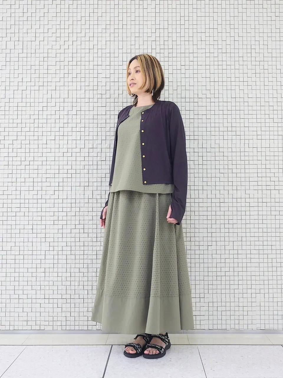 UNFILO 八坂 コーディネート画像