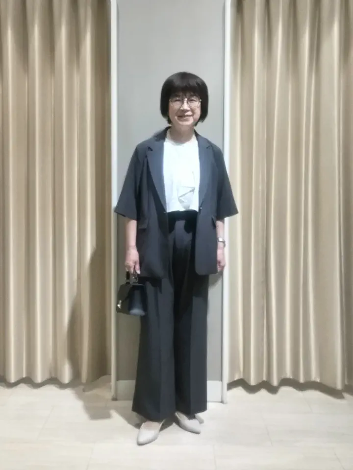 ANY SIS 岡本 コーディネート画像