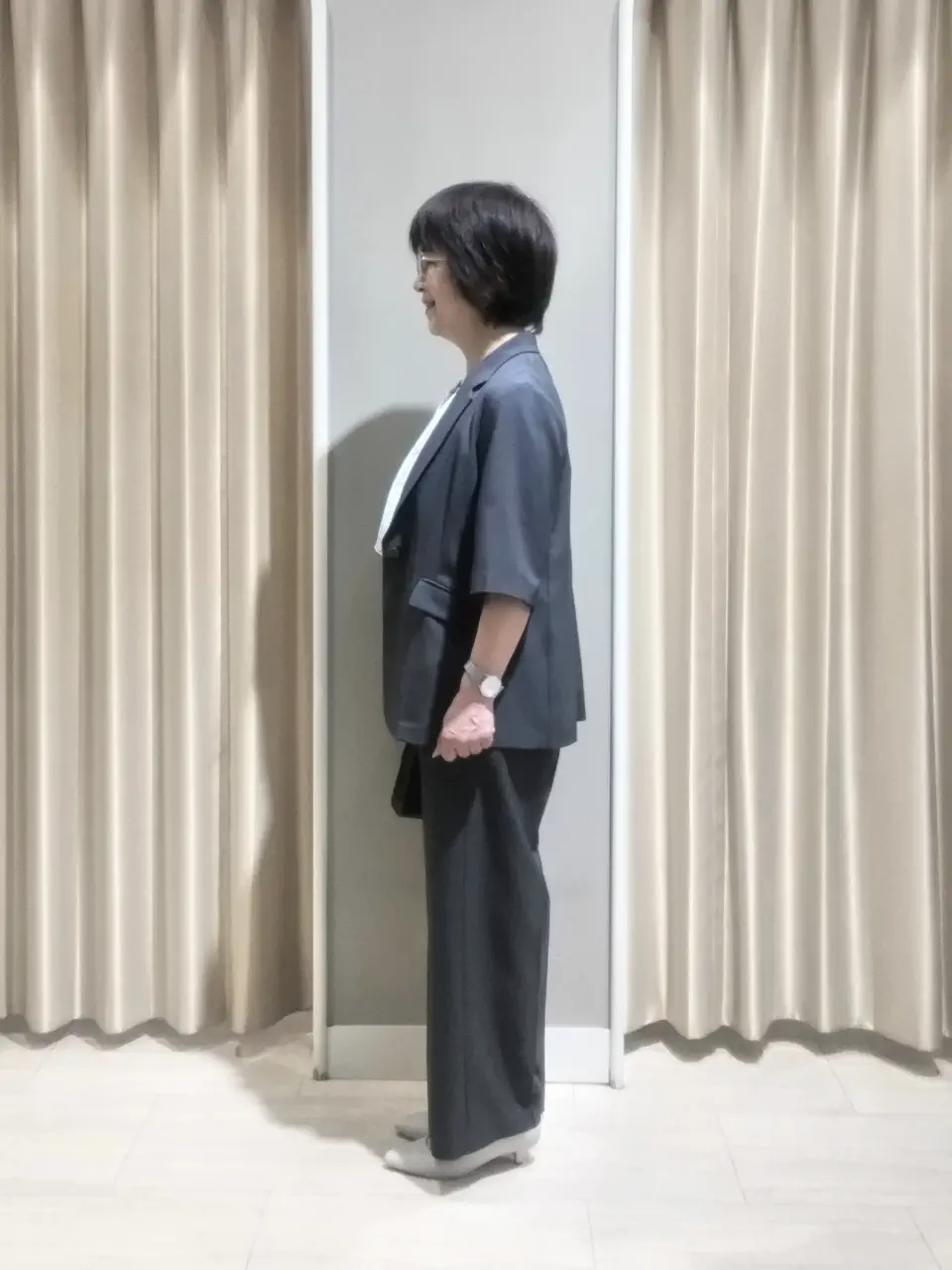 ANY SIS 岡本 コーディネート画像