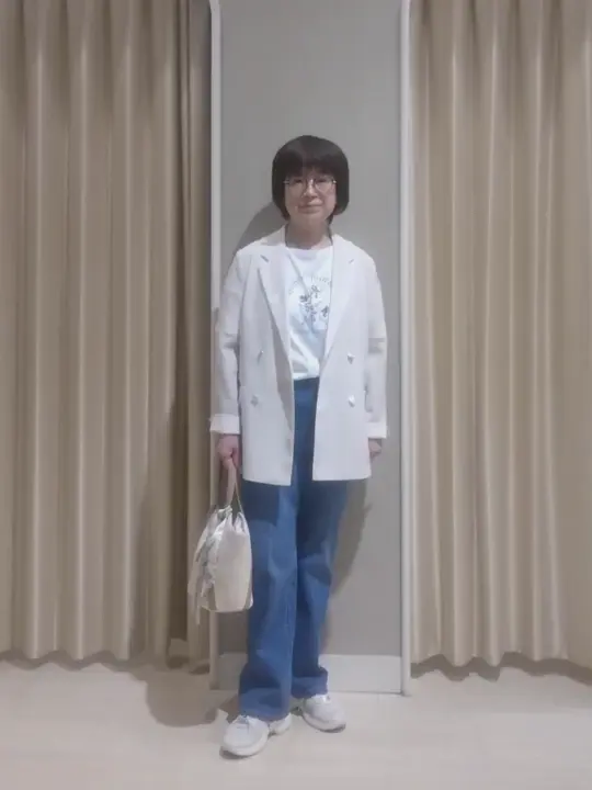 ANY SIS 岡本 コーディネート画像