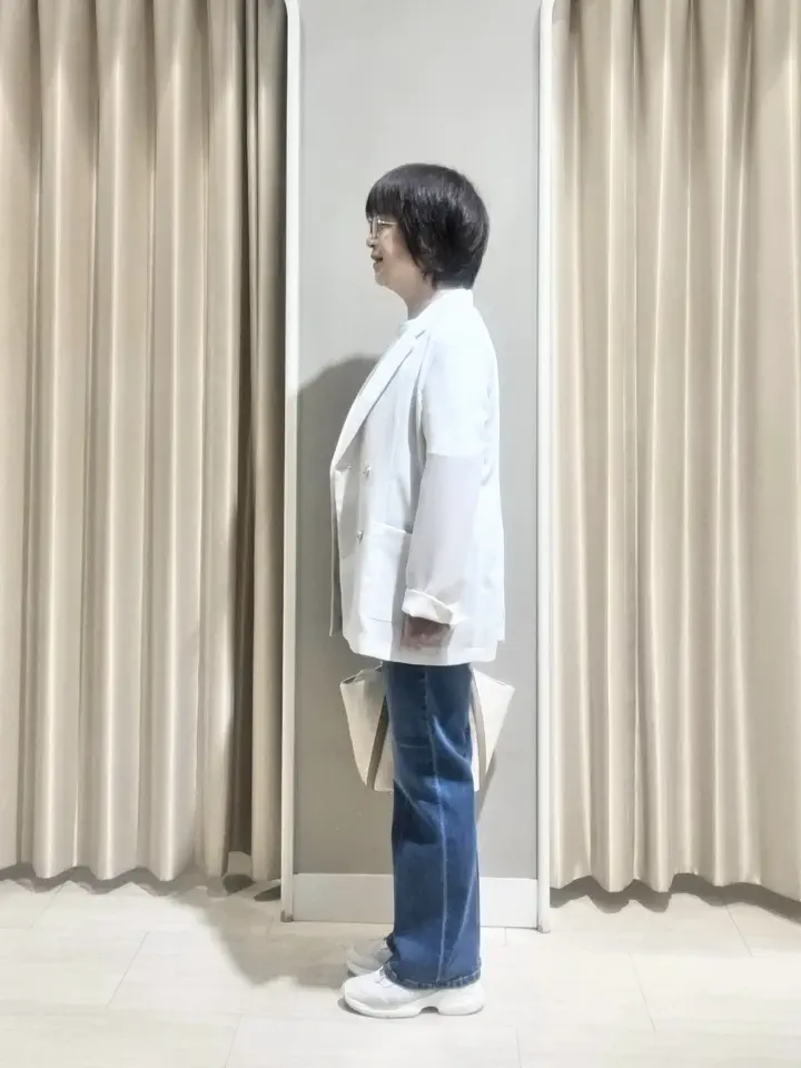 ANY SIS 岡本 コーディネート画像