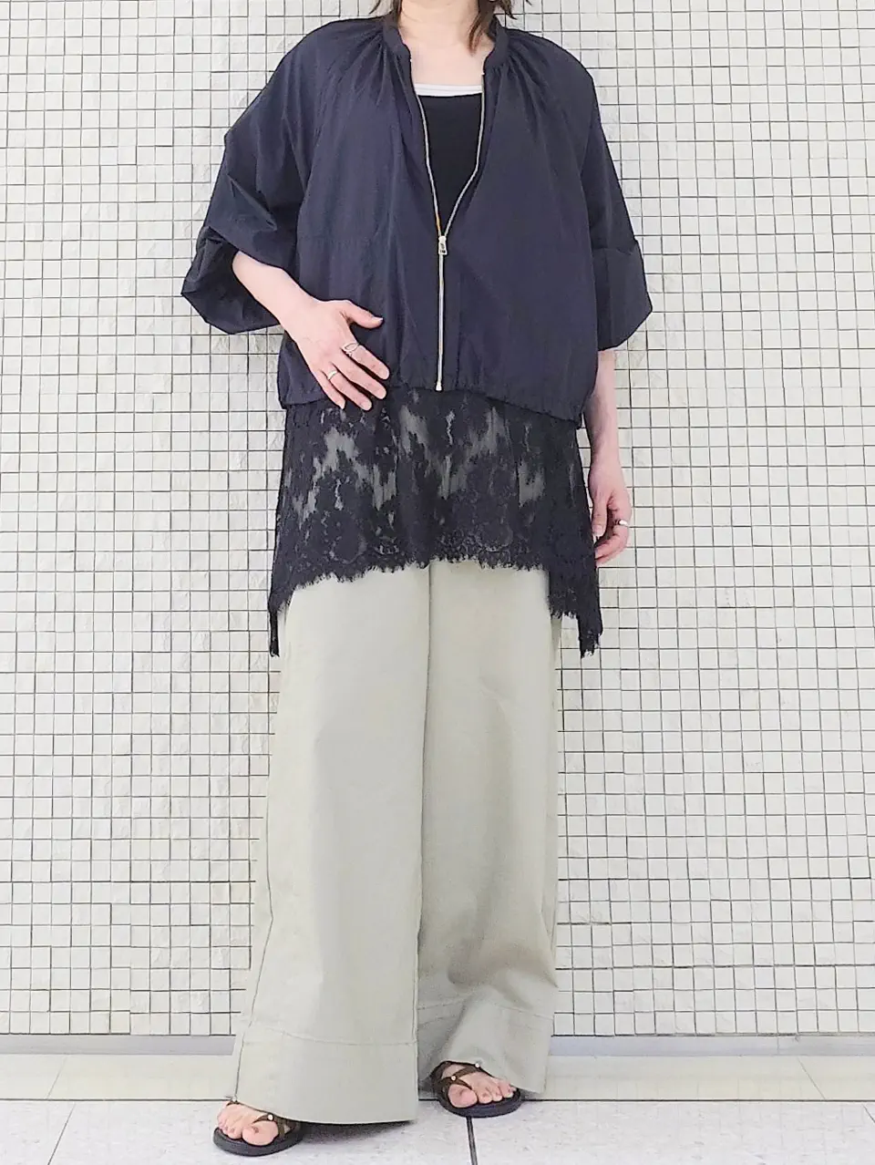 UNFILO 八坂 コーディネート画像
