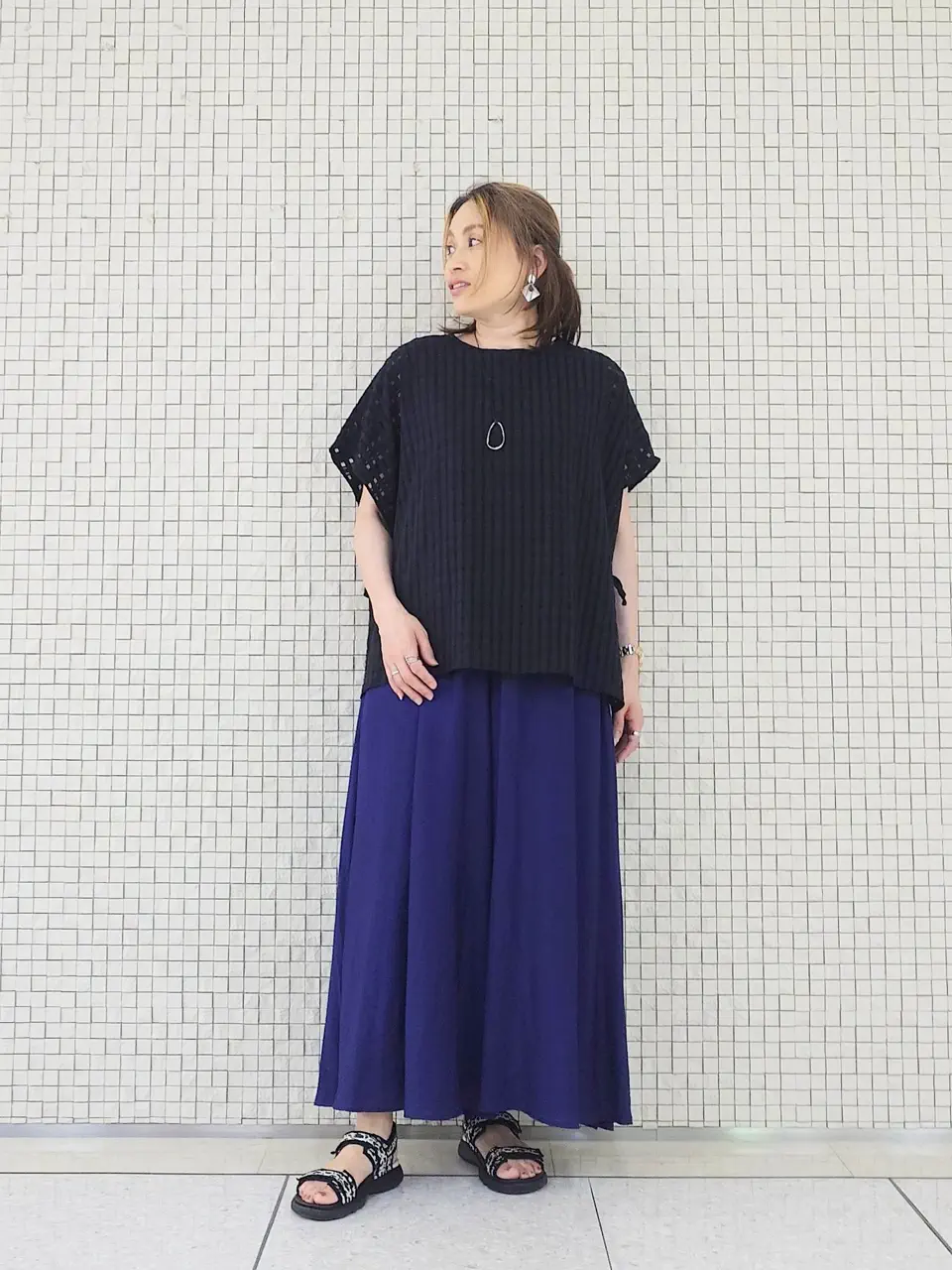 UNFILO 八坂 コーディネート画像