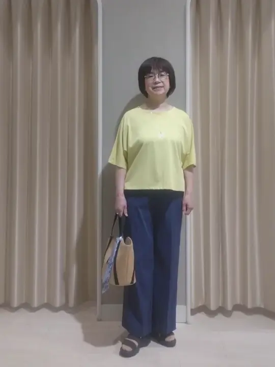 ANY SIS 岡本 コーディネート画像