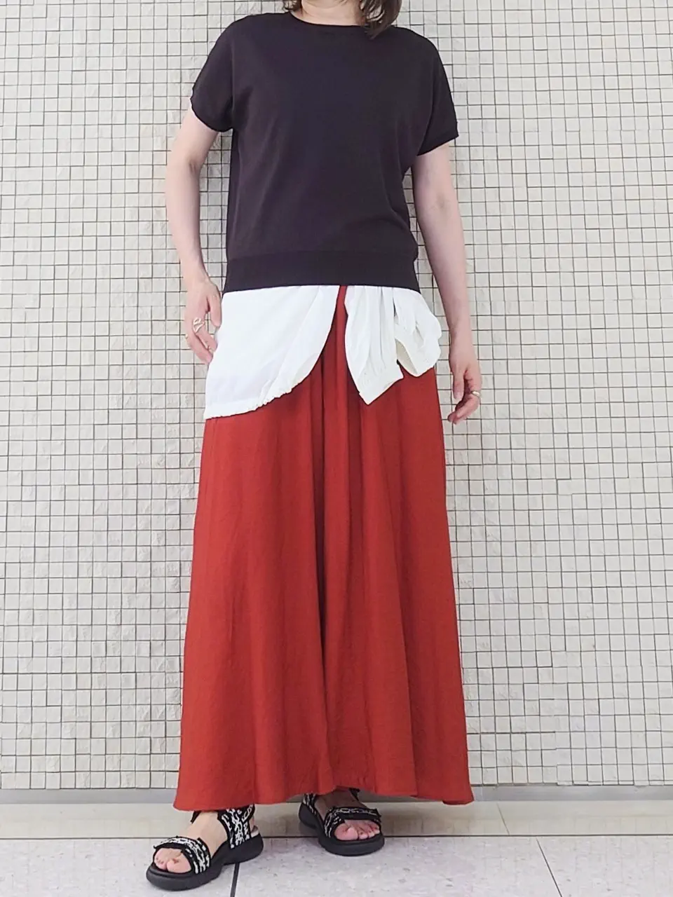 UNFILO 八坂 コーディネート画像