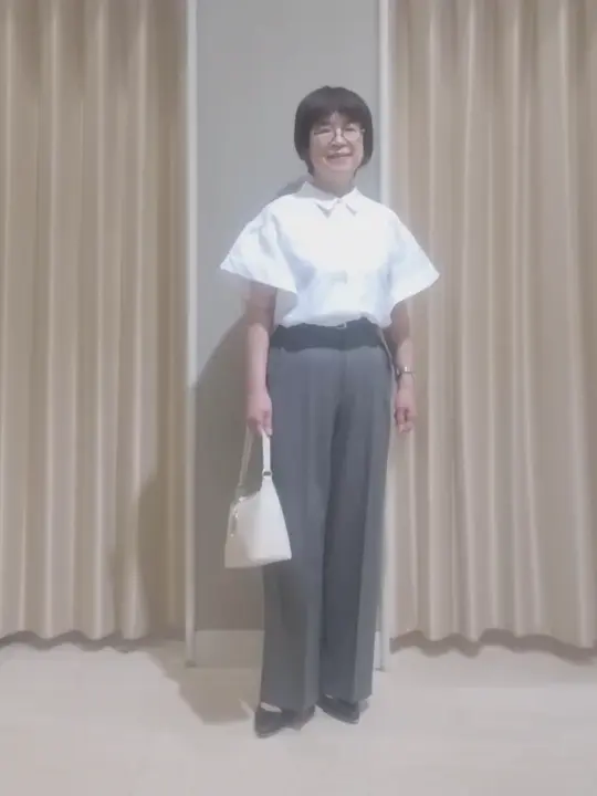ANY SIS 岡本 コーディネート画像