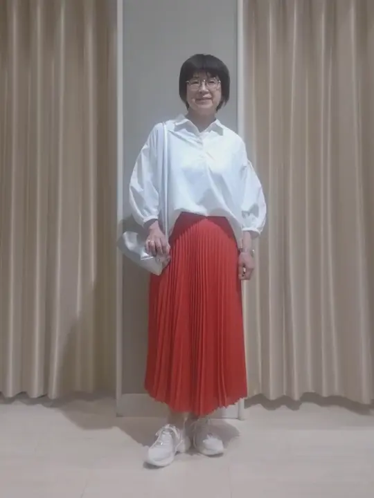 ANY SIS 岡本 コーディネート画像