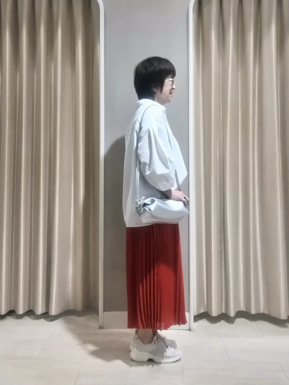 ANY SIS 岡本 コーディネート画像