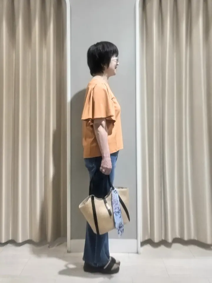 ANY SIS 岡本 コーディネート画像